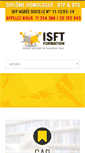 Mobile Screenshot of isft-formation.com